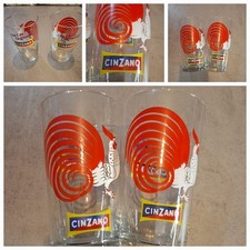 Cinzano coppia bicchieri usato  Fonte Nuova
