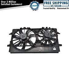 Ventilador de refrigeração duplo radiador e conjunto de motor para Pontiac G6 Chevy Malibu Aura comprar usado  Enviando para Brazil