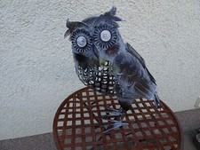 Metalldeko eule gartenfigur gebraucht kaufen  Angermünde