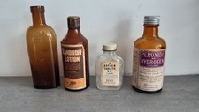 Vintage chemist bottles for sale  PLYMOUTH