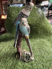 Budgie ornament two for sale  NOTTINGHAM