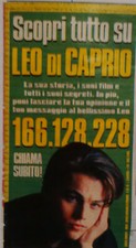 Leonardo caprio giovane usato  Italia