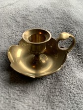 Vintage brass candlestick for sale  KING'S LYNN