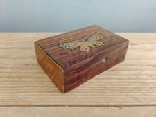 Vintage wooden brass for sale  CLEVEDON