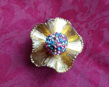 Vintage gold flower for sale  DOWNHAM MARKET