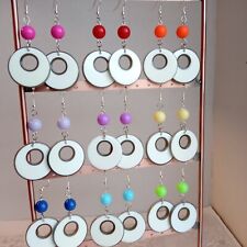 Thick hoop earrings for sale  WOODBRIDGE