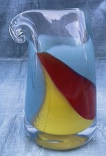 Vase verre soufflé d'occasion  Le Beausset