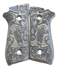 Cachas Taurus Pt92 & Pt58 Hc Plus 27hx San Silver Judas Grip FEITO NO MÉXICO comprar usado  Enviando para Brazil