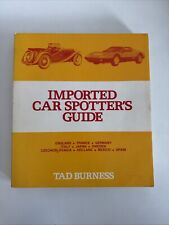 Imported Car Spotter's Guide by Tad Burness - 1979 - Motorbooks International comprar usado  Enviando para Brazil