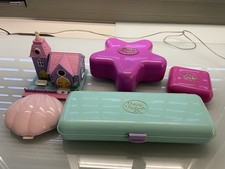 Estojo lápis Polly Pocket Bluebird igreja luz de fada parque país das maravilhas sereia anos 90 comprar usado  Enviando para Brazil