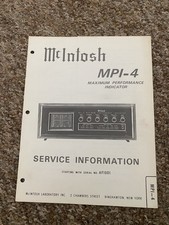 Vintage mcintosh mpi for sale  Torrance