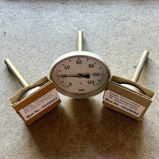 Bimetall thermometer zeigerthe gebraucht kaufen  Horhausen