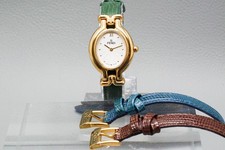 *Perto de ESTADO PERFEITO* FENDI 640L camaleão conjunto com 3 pulseiras relógio de quartzo feminino tom dourado comprar usado *Perto de ESTADO PERFEITO* FENDI 640L camaleão conjunto com 3 pulseiras relógio de quartzo feminino tom dourado comprar usado  Enviando para Brazil