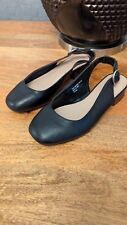 Evans black slingback for sale  BRIGHTON