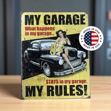 Plaque métal garage d'occasion  Pomérols