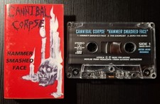 Cannibal Corpse ‎– Hammer Smashed Face 1993 MC Cassette Tape - Polish press na sprzedaż  PL