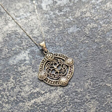 Massiccio 925 Argento Sterling Viking Runa Celtico Albero Della Vita Collana comprar usado  Enviando para Brazil