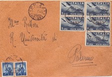 1943 lettera prizzi usato 1943 lettera prizzi usato  Palermo