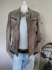Lederjacke gipsy beige gebraucht kaufen  Stade