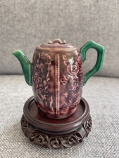 Chinese aubergine glazed for sale  LONDON