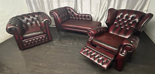 Chesterfield sofa set for sale  KNUTSFORD
