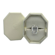 Anel de coquetel Swarovski Mesmera corte octógono, branco, banhado a ródio 55 EUR / 6,75 comprar usado  Enviando para Brazil