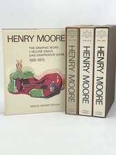 Gerald CRAMER / Henry Moore Catalogue of Graphic Work 1931-1972 Signed 1st ed comprar usado  Enviando para Brazil