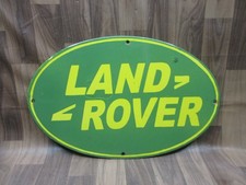Usado, Placa de placa de metal esmaltada porcelana Land Rover tamanho 20 x 13 polegadas comprar usado  Enviando para Brazil