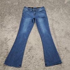 Jeans Democracy Feminino 6 Boot Cut Cintura Média Lavagem Escura Stretch Ab Solution 28x32 comprar usado  Enviando para Brazil