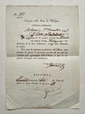 Poste bologna 1843 usato  Milano