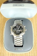 SEIKO 7T59-6A0A SPORT TECH 150 RELÓGIO CRONÓGRAFO CAIXA MOSTRADOR DATA DIA PRETO IMPLANTAÇÃO comprar usado  Enviando para Brazil