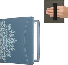 Capa kwmobile compatível ônix caixa couro ímã fecho bolso azul, usado comprar usado  Enviando para Brazil