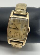 Vintage Hamilton Dennis Cal. Relógio de pulso 980 17 joias folheado a ouro 10K pulseira de ouro comprar usado  Enviando para Brazil
