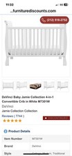 Davinci convertible baby for sale  Walnut Creek