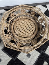 Vintage rattan wicker for sale  BOLTON
