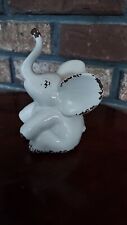 Elephant ceramic white for sale  Hopatcong