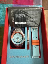 Spinnaker Long Island Collaboration Bradner GMT automático 42mm 18ATM. Limitado comprar usado  Enviando para Brazil