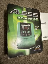 Pedal de guitarra Alesis AcoustiFX com caixa e manual (SEM CABO, LEVA BATERIAS AA) V comprar usado  Enviando para Brazil