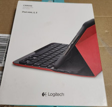 Caixa aberta! Capa teclado de lona Logitech para iPad mini 2 e 3 vermelha - envio rápido comprar usado  Enviando para Brazil