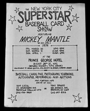 1979 mickey mantle usato  Spedire a Italy