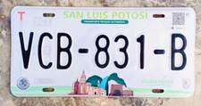 Placa de licença SAN LUIS POTOSI MÉXICO expirada comprar usado  Enviando para Brazil