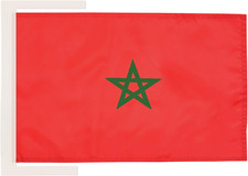 Bandiera marocco 45x30cm usato  Roma