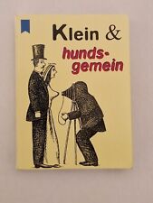 Klein hundsgemein heyne gebraucht kaufen  Kirchberg