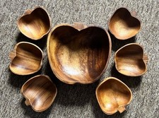 Vintage wooden apple for sale  LOWESTOFT