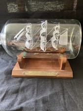 Vintage glass ship for sale  CHESTER