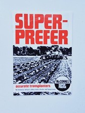 Mcconnel super prefer for sale  WOODBRIDGE