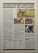 Promotional dowdeswell leaflet for sale  BOURNEMOUTH