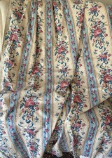 Lindas Cortinas de Tecido de Algodão Floral Fita Rosas Vintage ~ Rosa Azul comprar usado Lindas Cortinas de Tecido de Algodão Floral Fita Rosas Vintage ~ Rosa Azul comprar usado  Enviando para Brazil