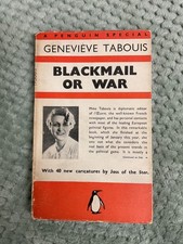 Penguin Special Edition , War WW2 Military, Blackmail Or War , 1938 comprar usado Penguin Special Edition , War WW2 Military, Blackmail Or War , 1938 comprar usado  Enviando para Brazil