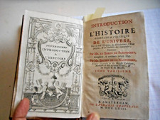1763 introduction histoire d'occasion  Paris XX